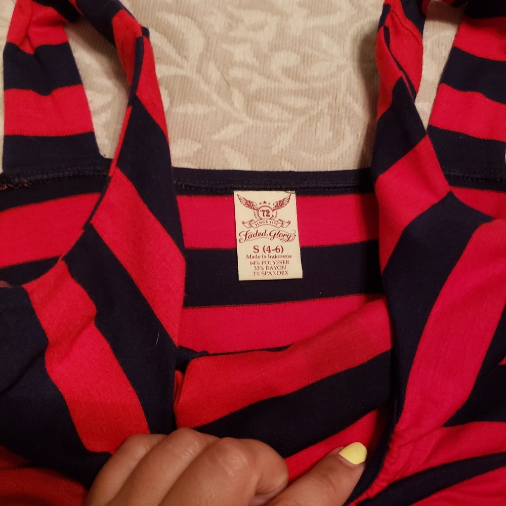Casual striped dress, small - Picture 5 of 6